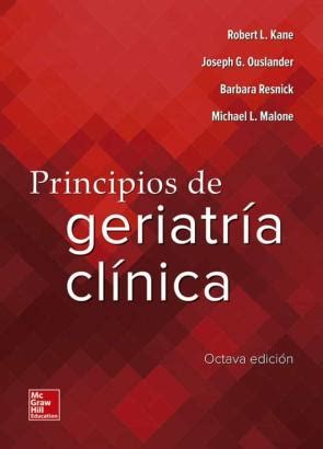 PRINCIPIOS DE GERIATRÍA CLÍNICA 8ª EDICIÓN .